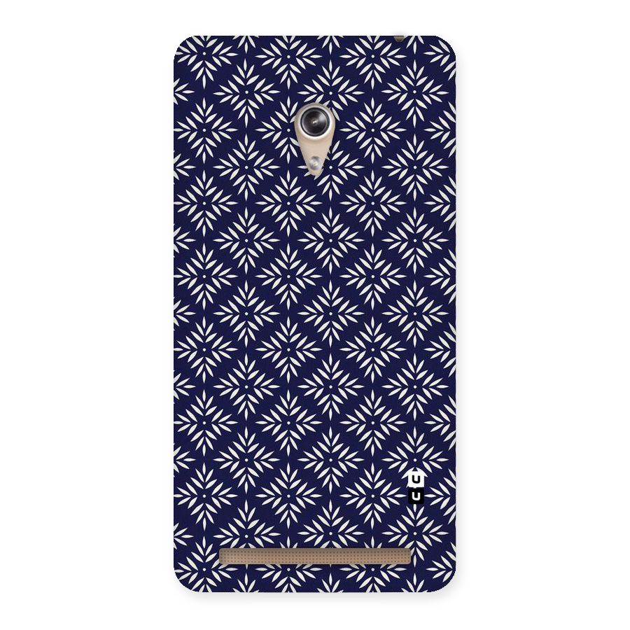 White Petals Pattern Back Case for Zenfone 6