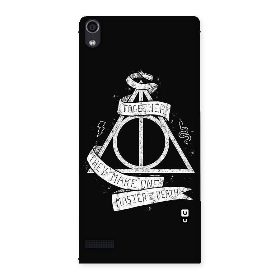 White Ribbon Back Case for Ascend P6