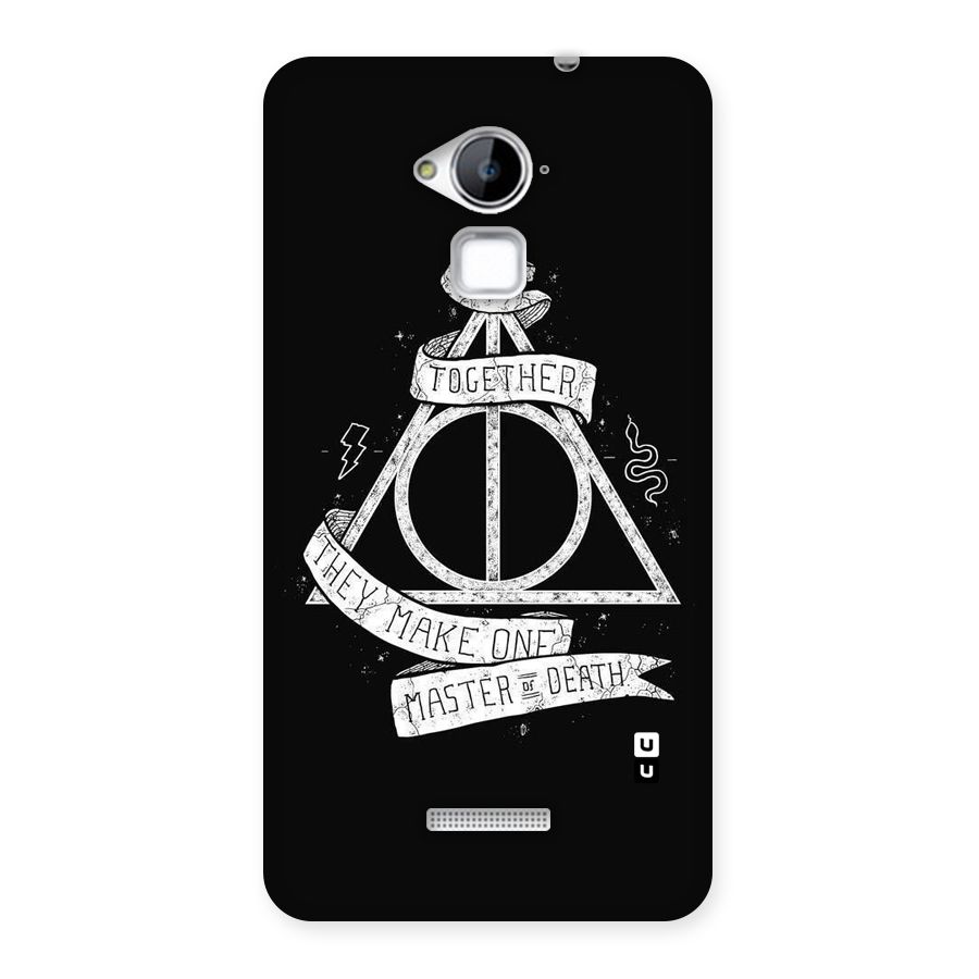 White Ribbon Back Case for Coolpad Note 3
