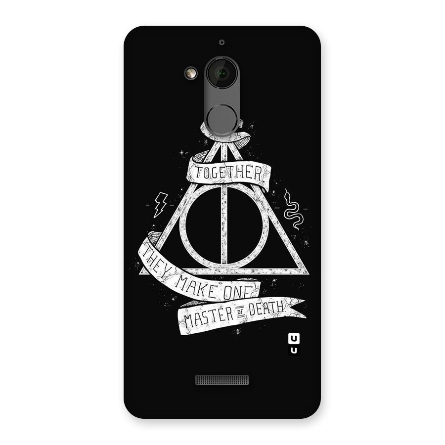 White Ribbon Back Case for Coolpad Note 5