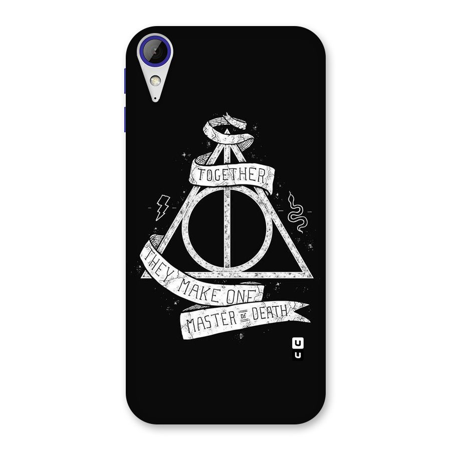 White Ribbon Back Case for Desire 830