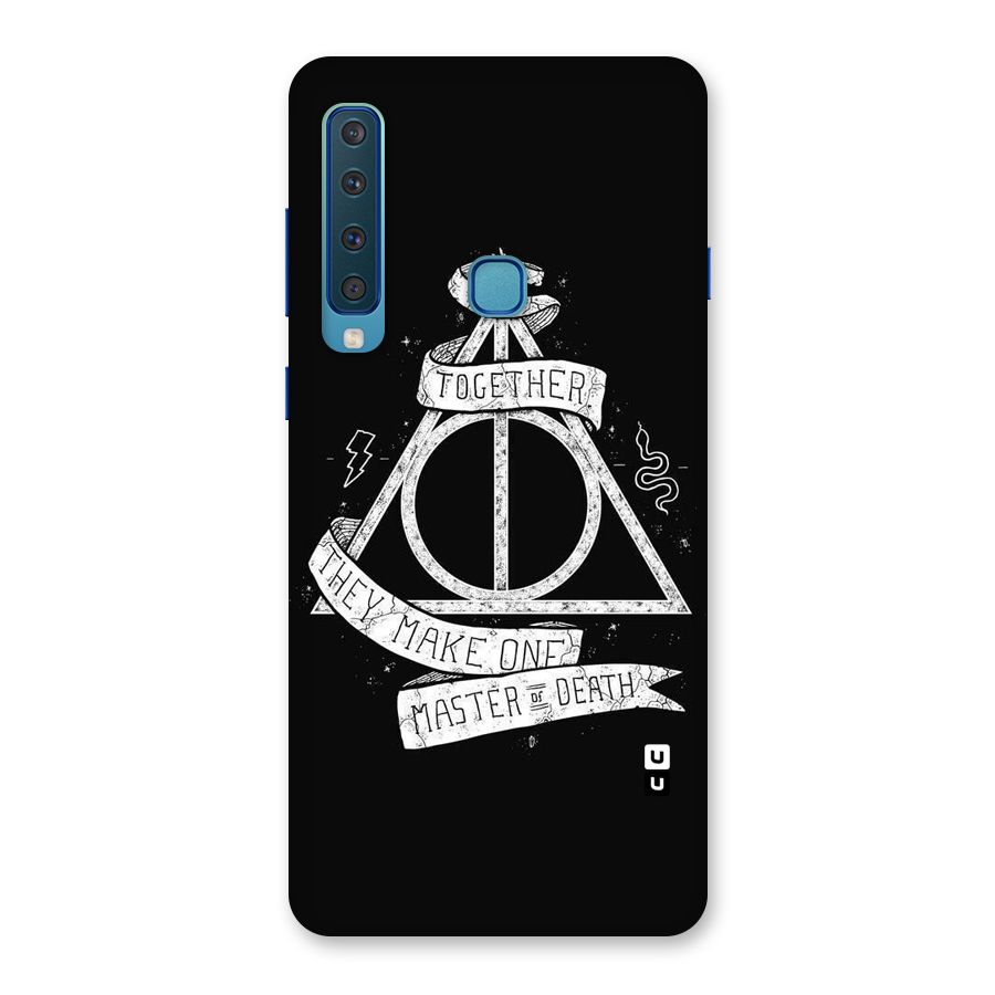 White Ribbon Back Case for Galaxy A9 (2018)
