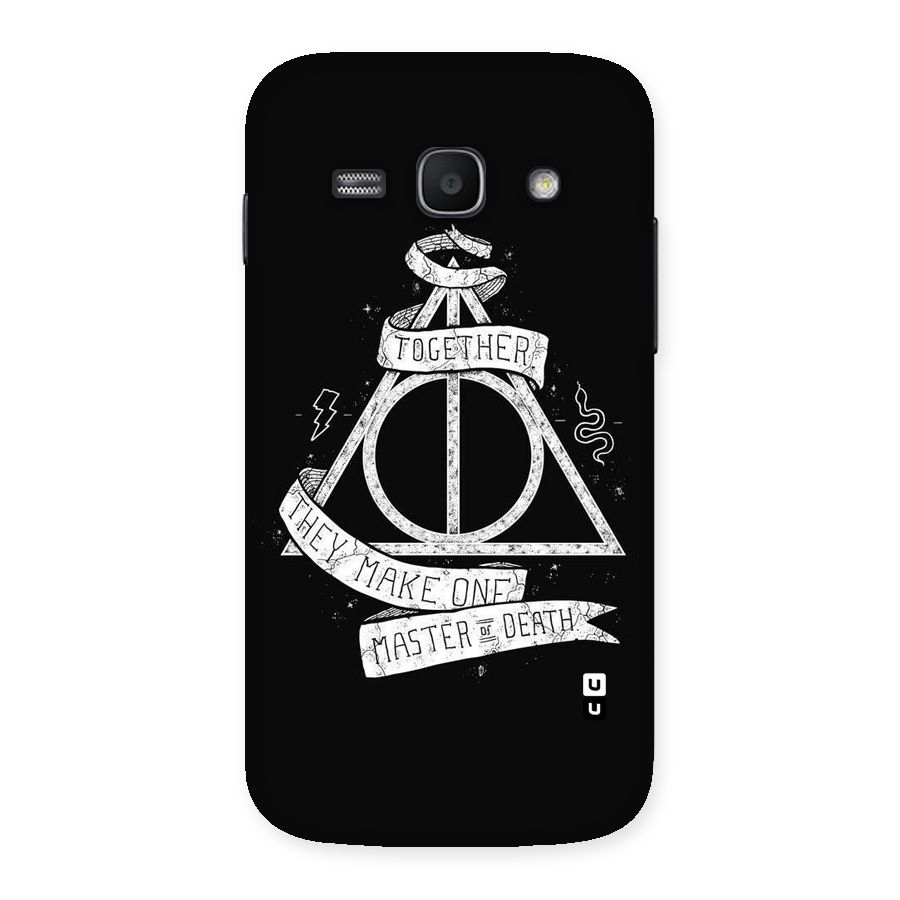 White Ribbon Back Case for Galaxy Ace 3