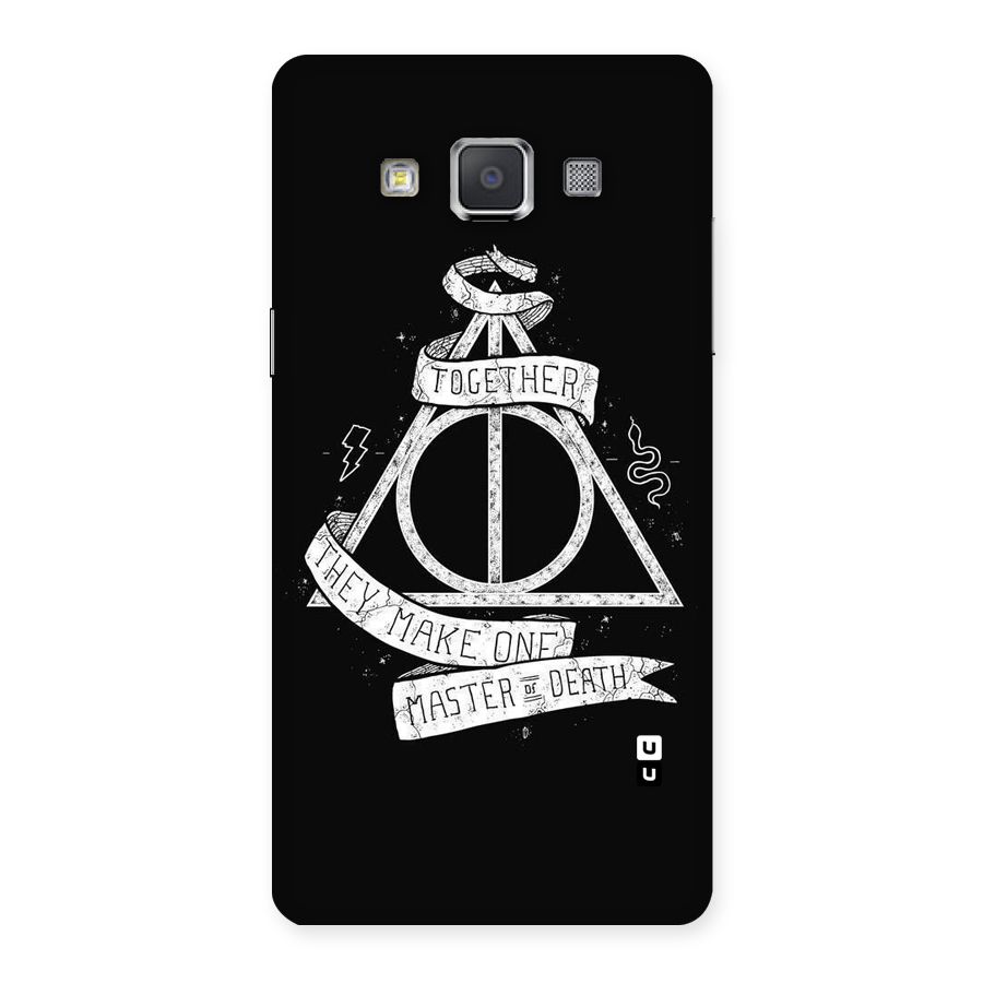 White Ribbon Back Case for Galaxy Grand Max