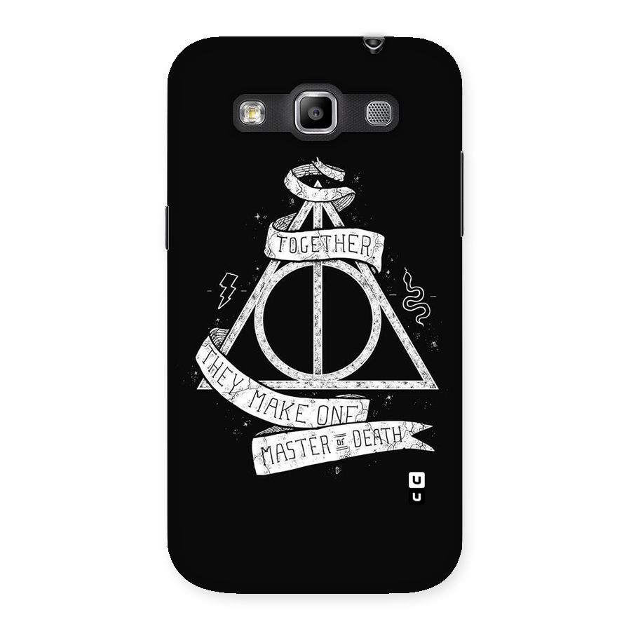 White Ribbon Back Case for Galaxy Grand Quattro
