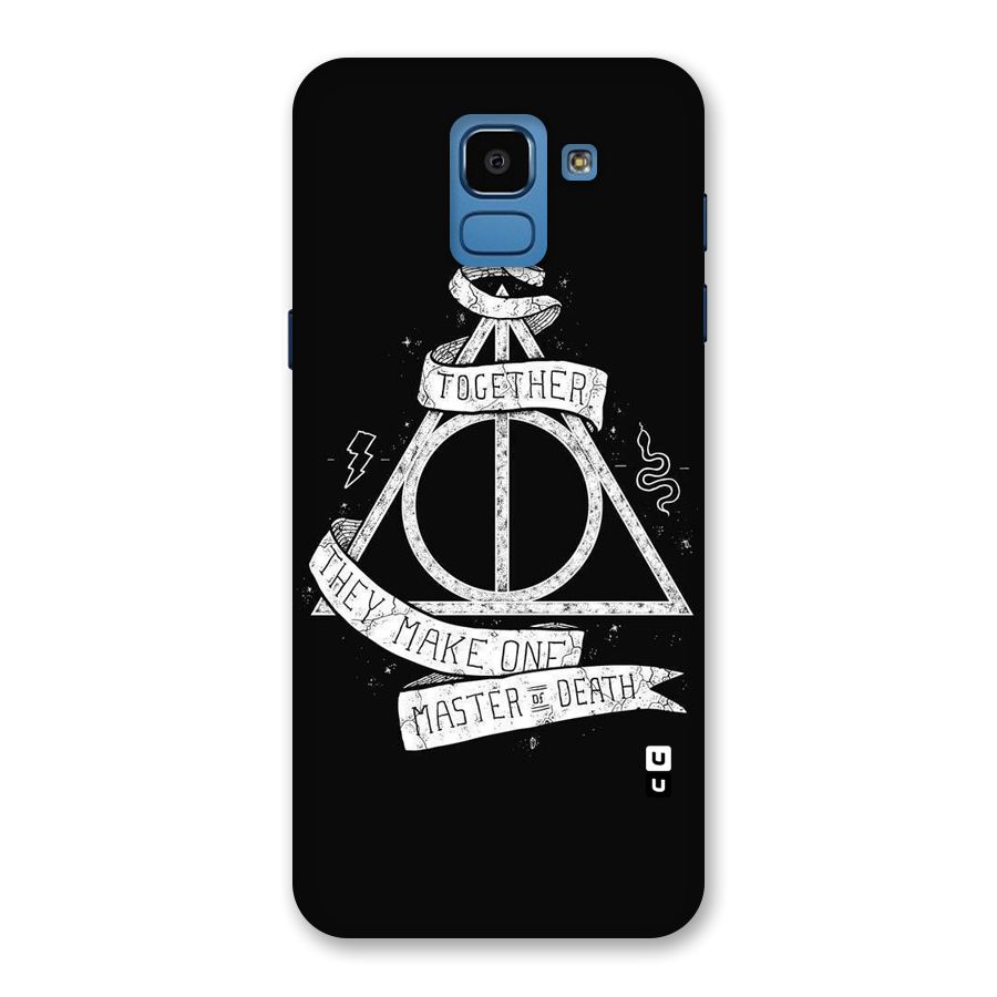White Ribbon Back Case for Galaxy On6