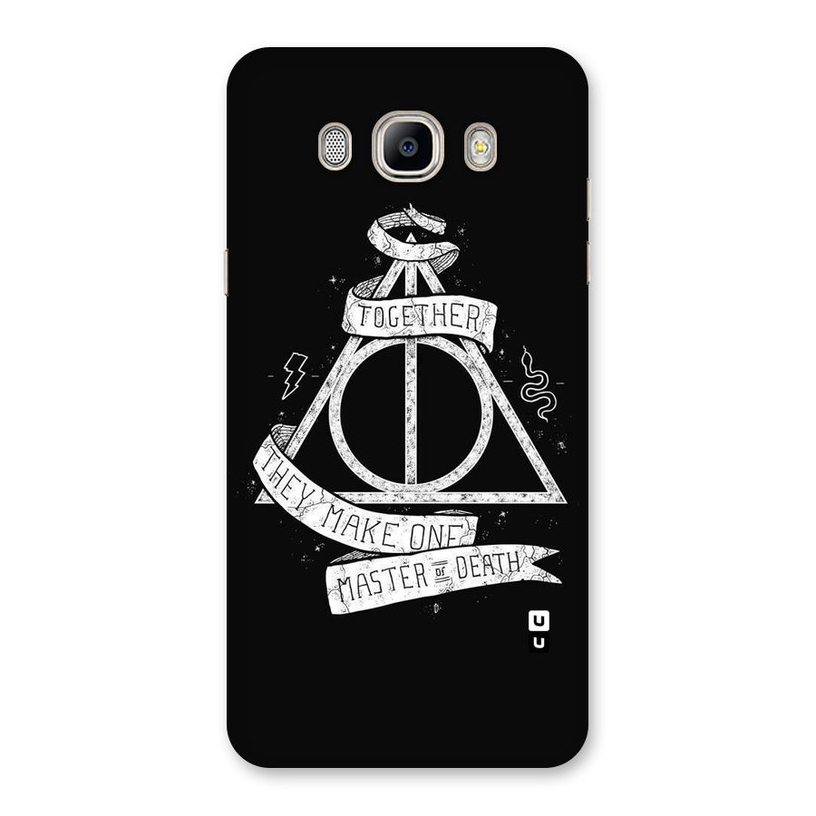 White Ribbon Back Case for Galaxy On8