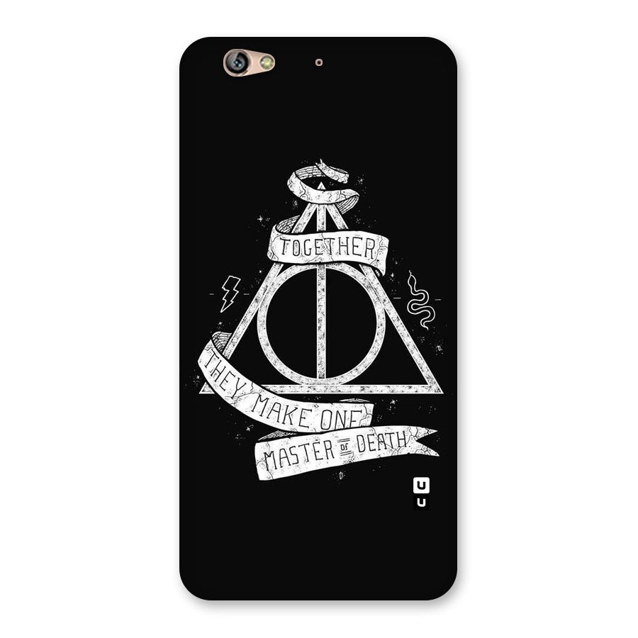 White Ribbon Back Case for Gionee S6
