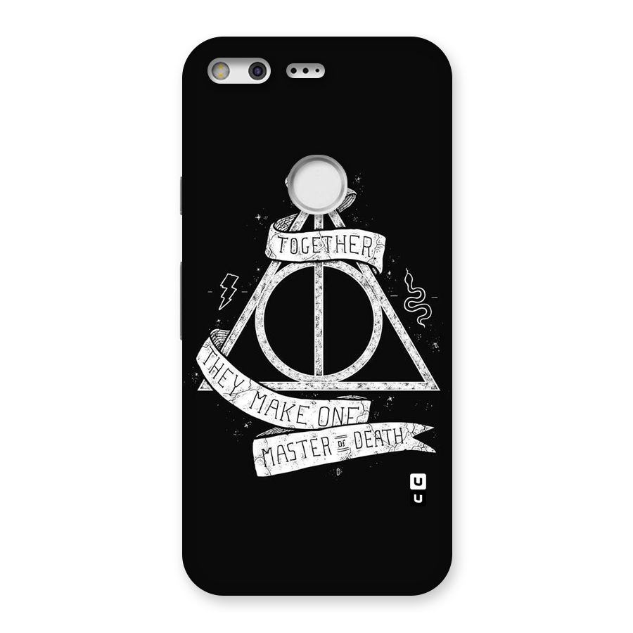 White Ribbon Back Case for Google Pixel
