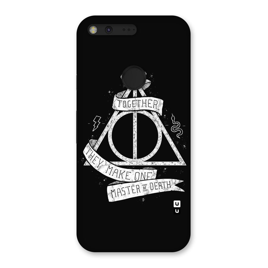 White Ribbon Back Case for Google Pixel XL
