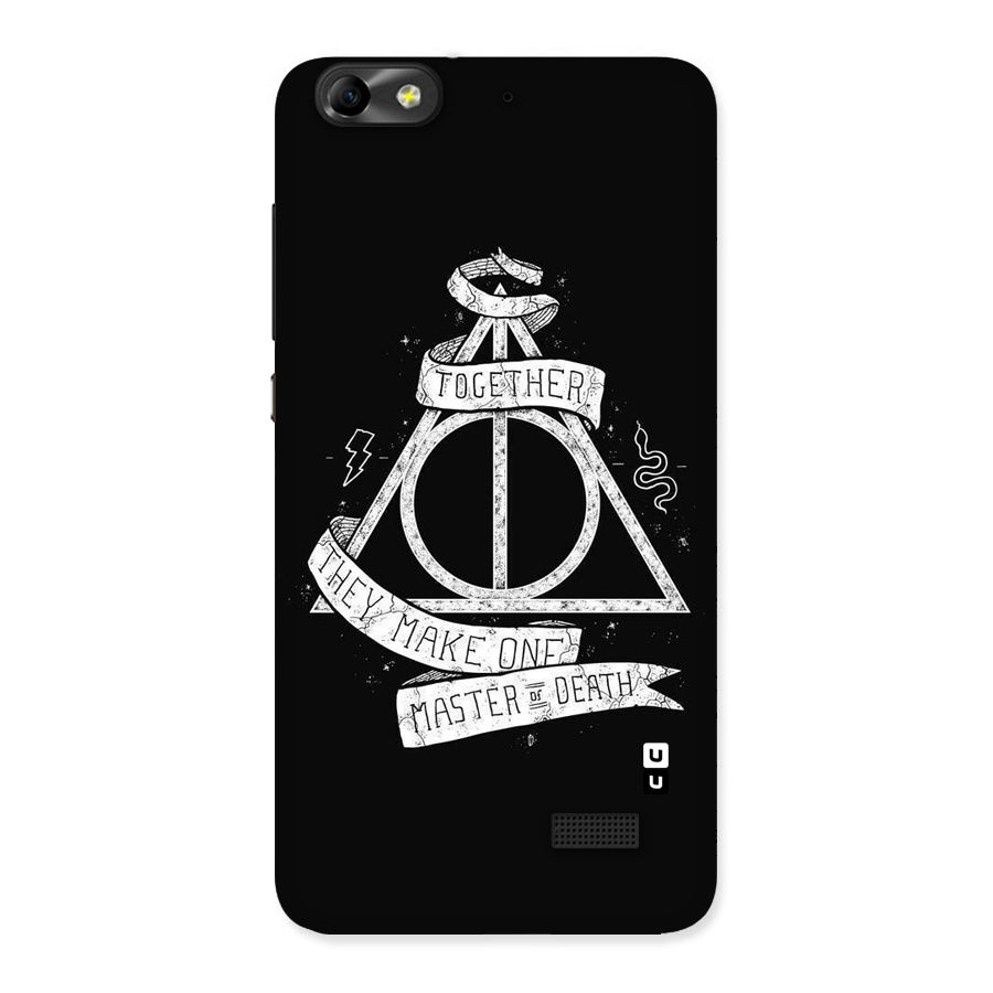White Ribbon Back Case for Honor 4C