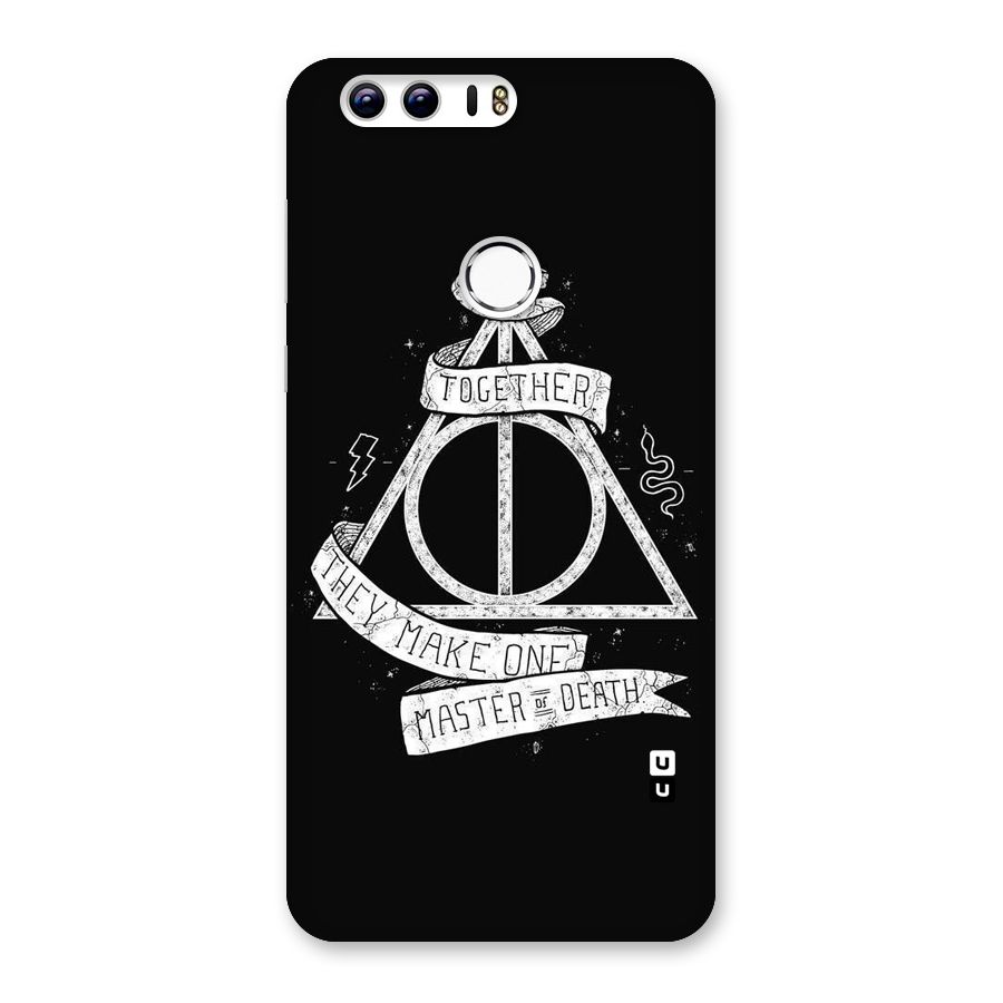 White Ribbon Back Case for Honor 8