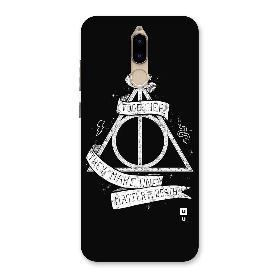 White Ribbon Back Case for Honor 9i
