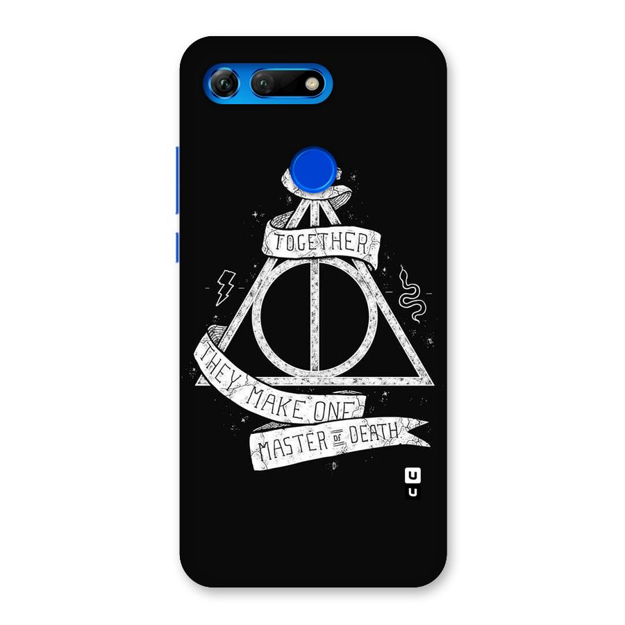 White Ribbon Back Case for Honor View 20