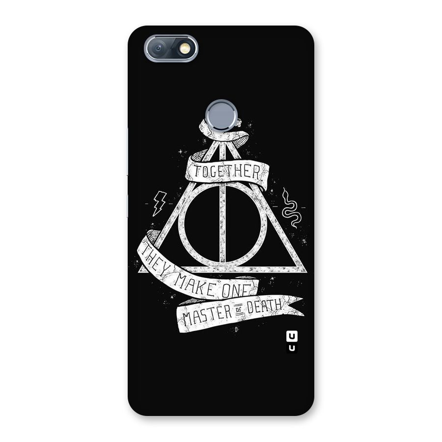 White Ribbon Back Case for Infinix Note 5