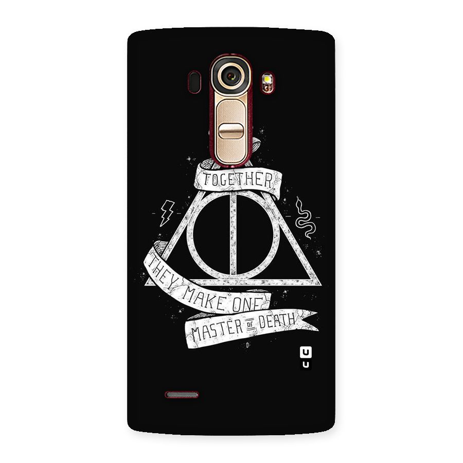 White Ribbon Back Case for LG G4