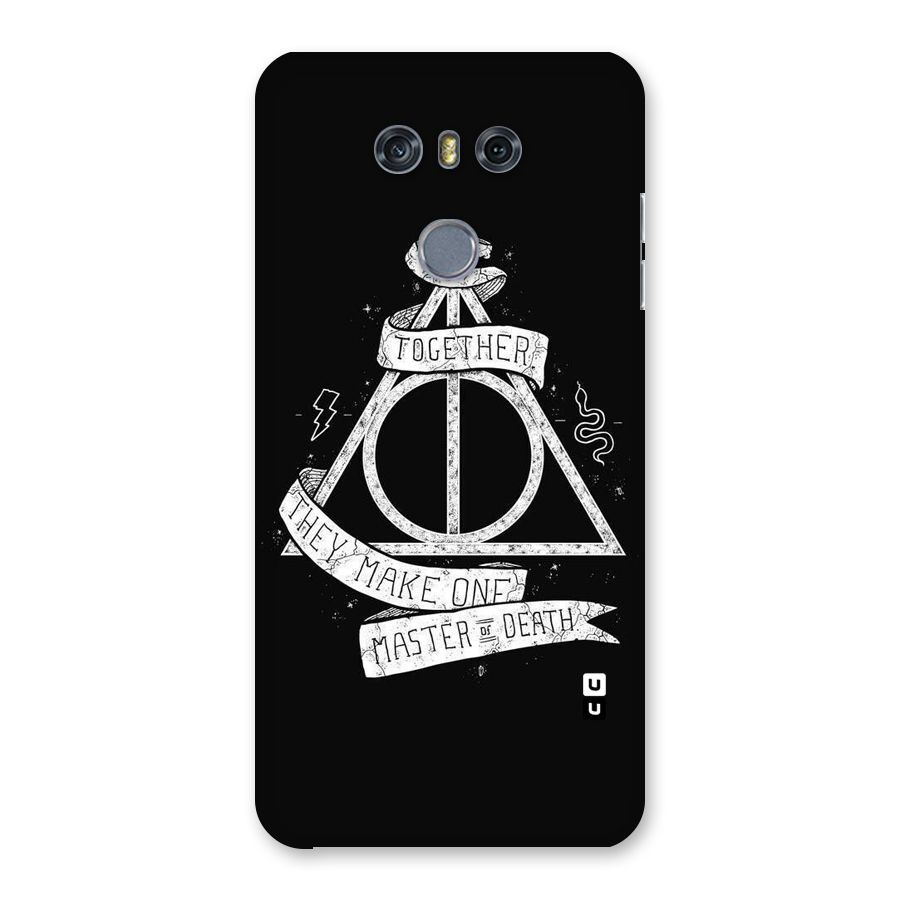 White Ribbon Back Case for LG G6