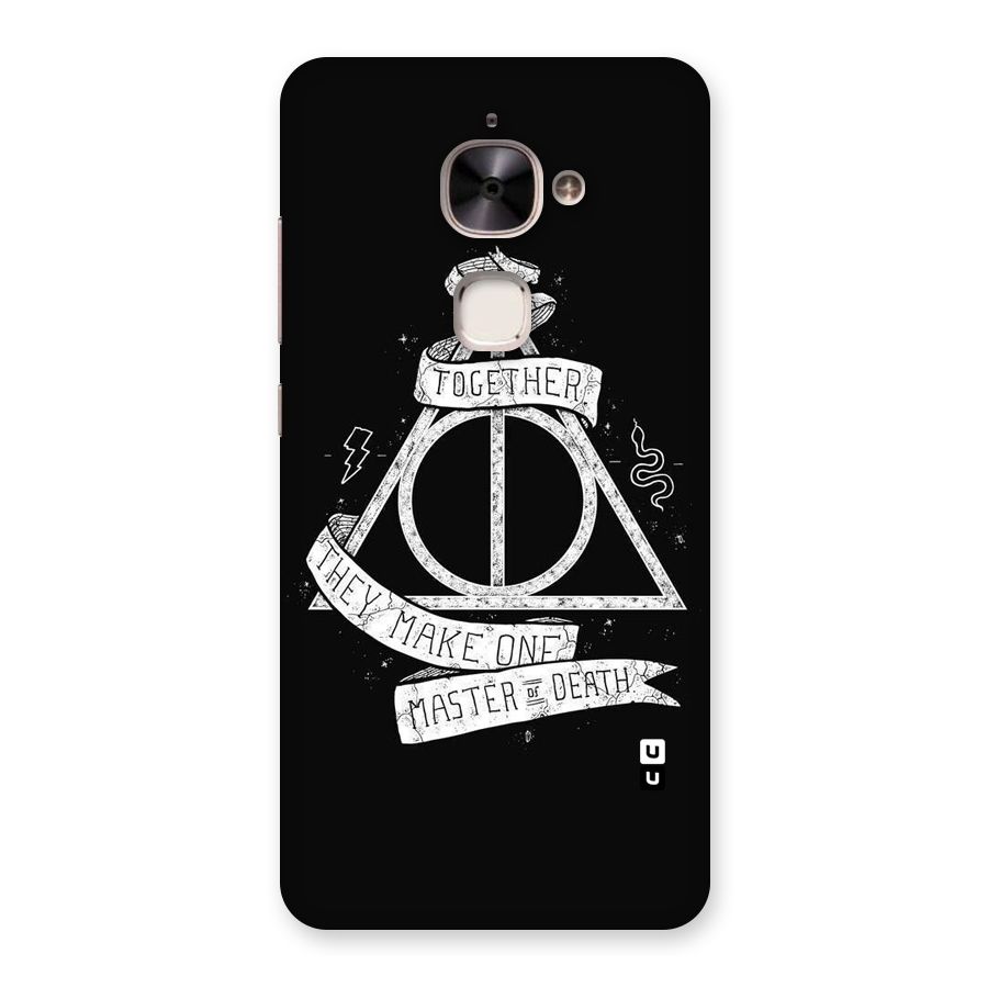 White Ribbon Back Case for Le 2