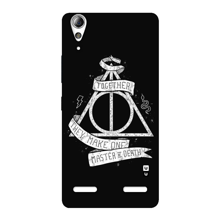 White Ribbon Back Case for Lenovo A6000