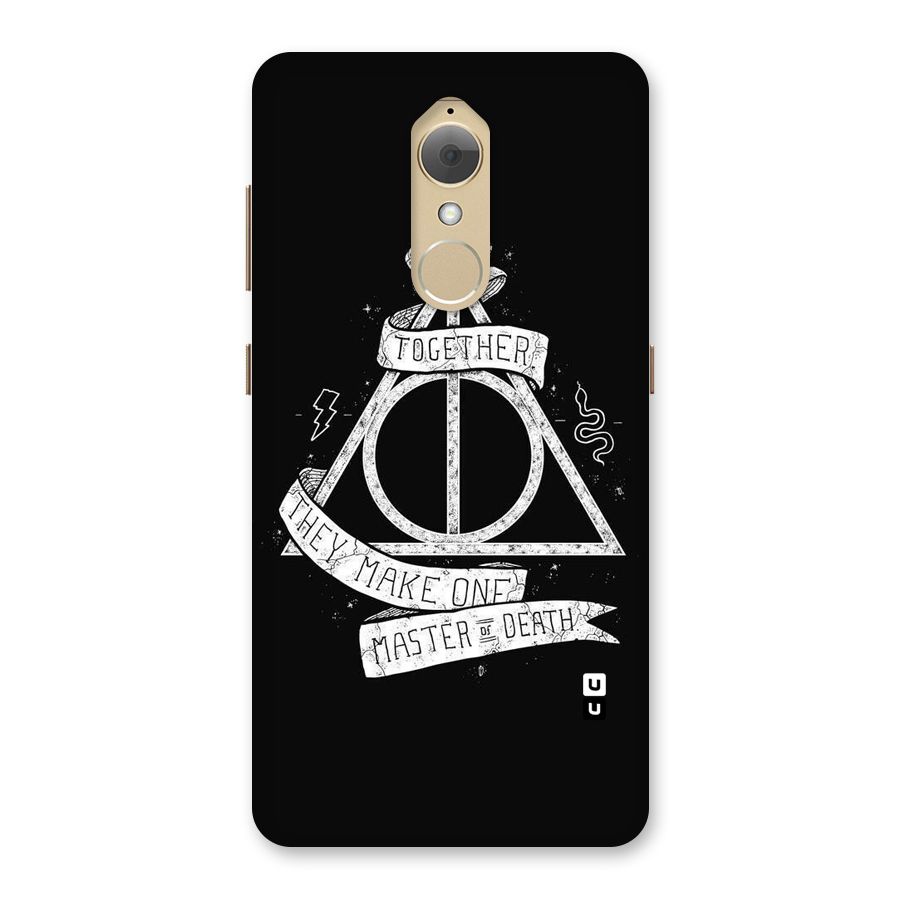 White Ribbon Back Case for Lenovo K8