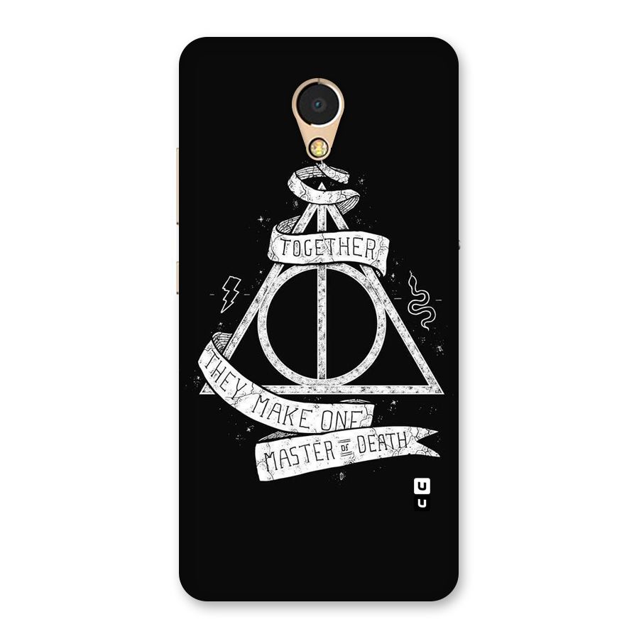 White Ribbon Back Case for Lenovo P2