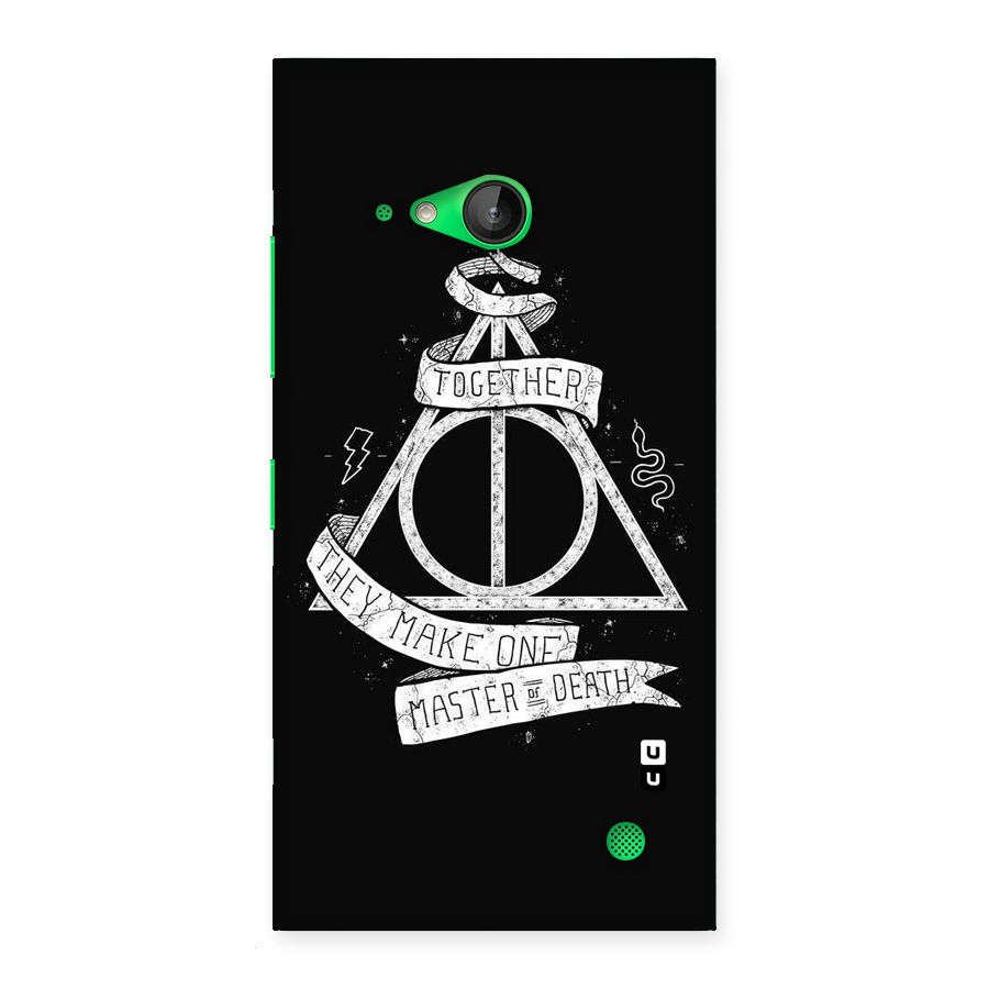 White Ribbon Back Case for Lumia 730