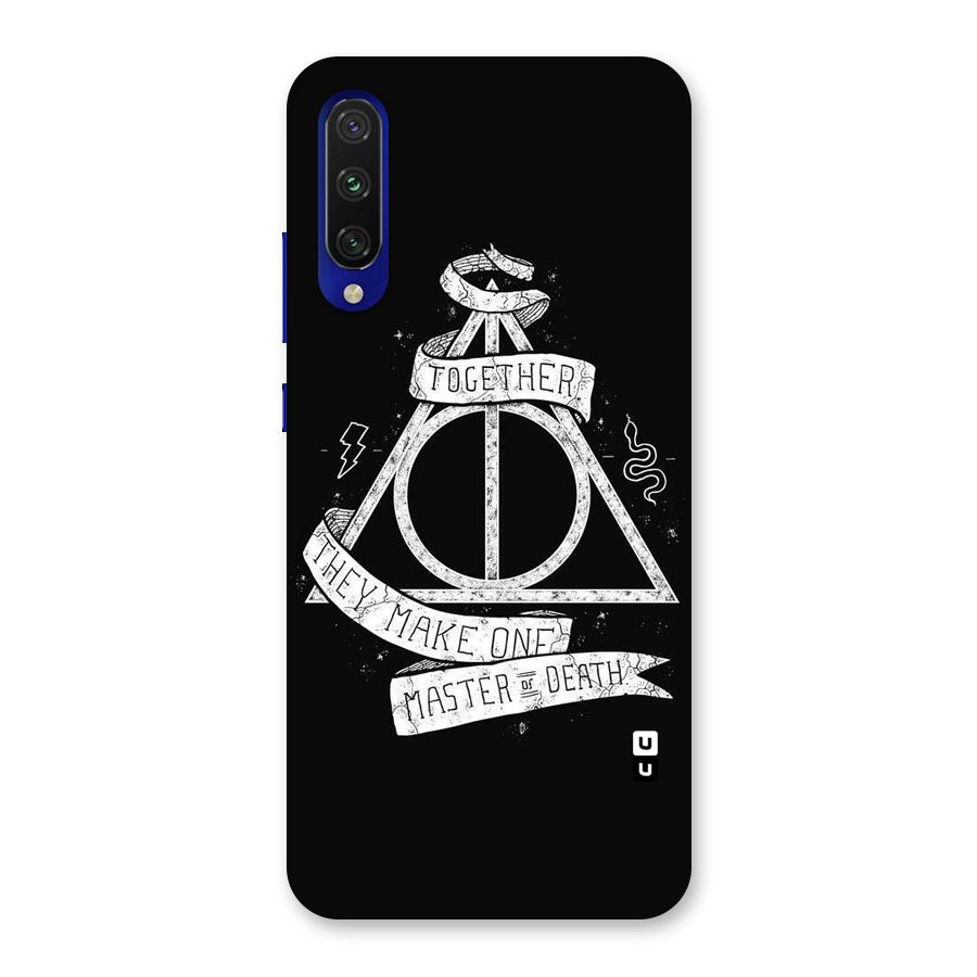 White Ribbon Back Case for Mi A3