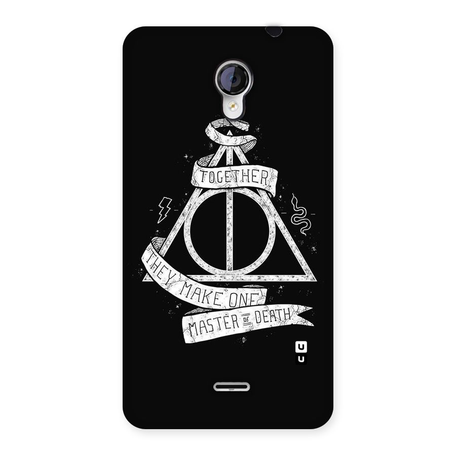 White Ribbon Back Case for Micromax Unite 2 A106