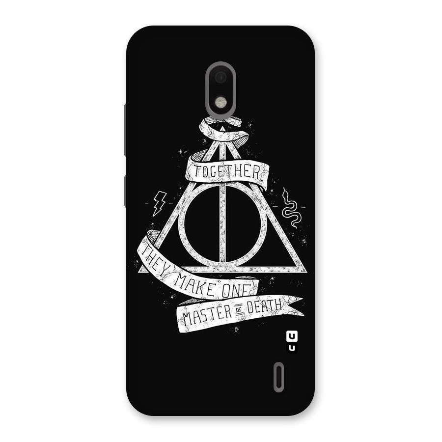 White Ribbon Back Case for Nokia 2.2