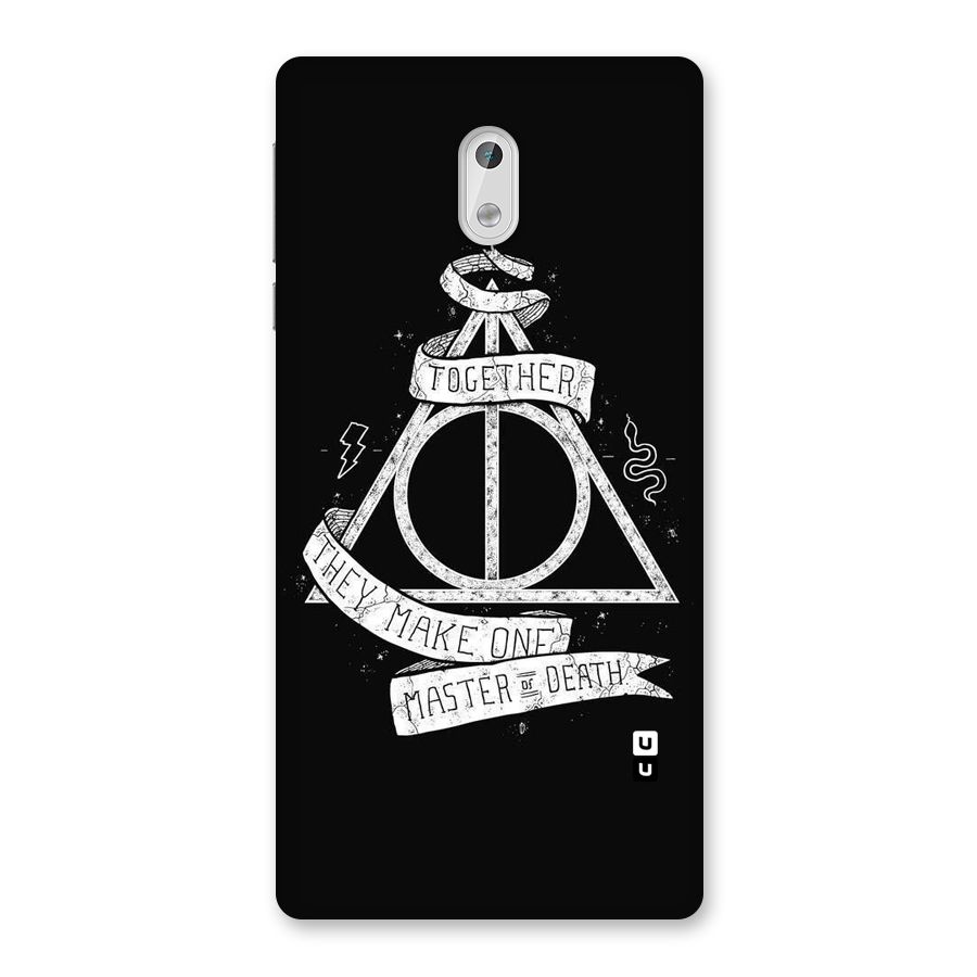 White Ribbon Back Case for Nokia 3