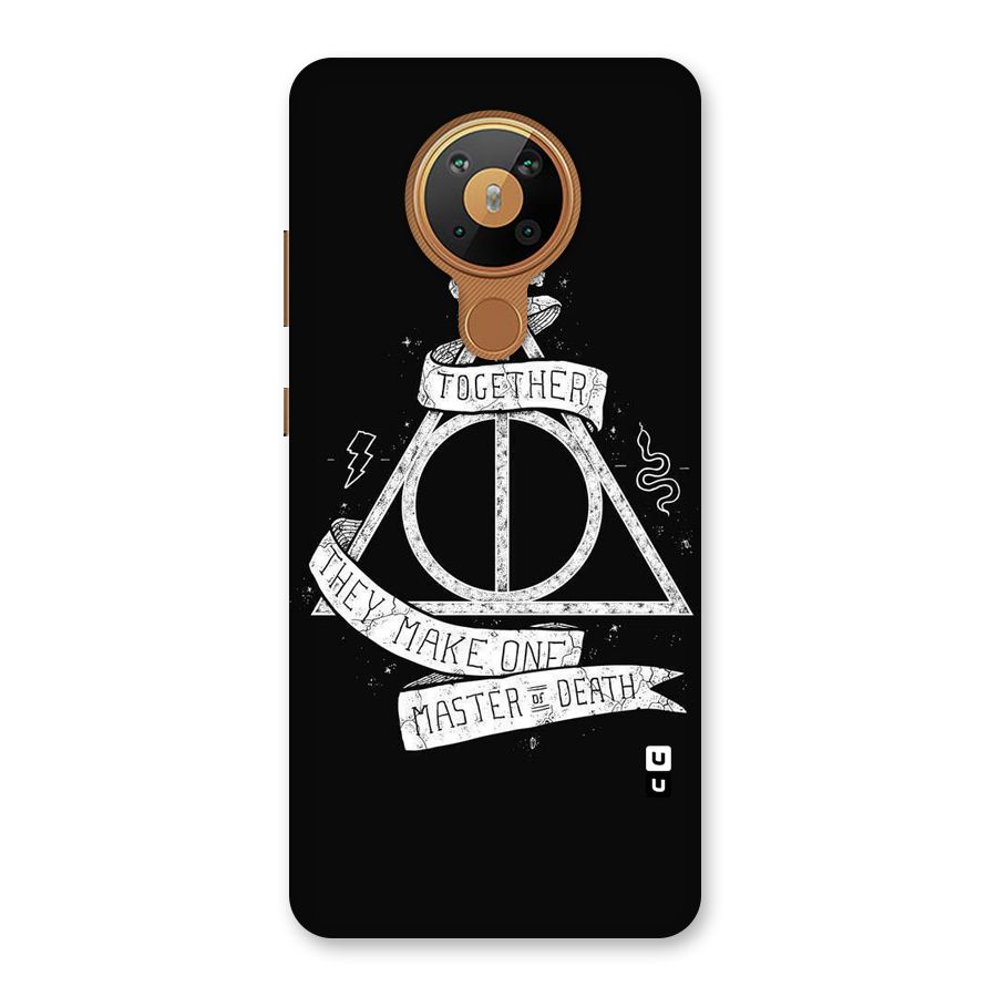 White Ribbon Back Case for Nokia 5.3