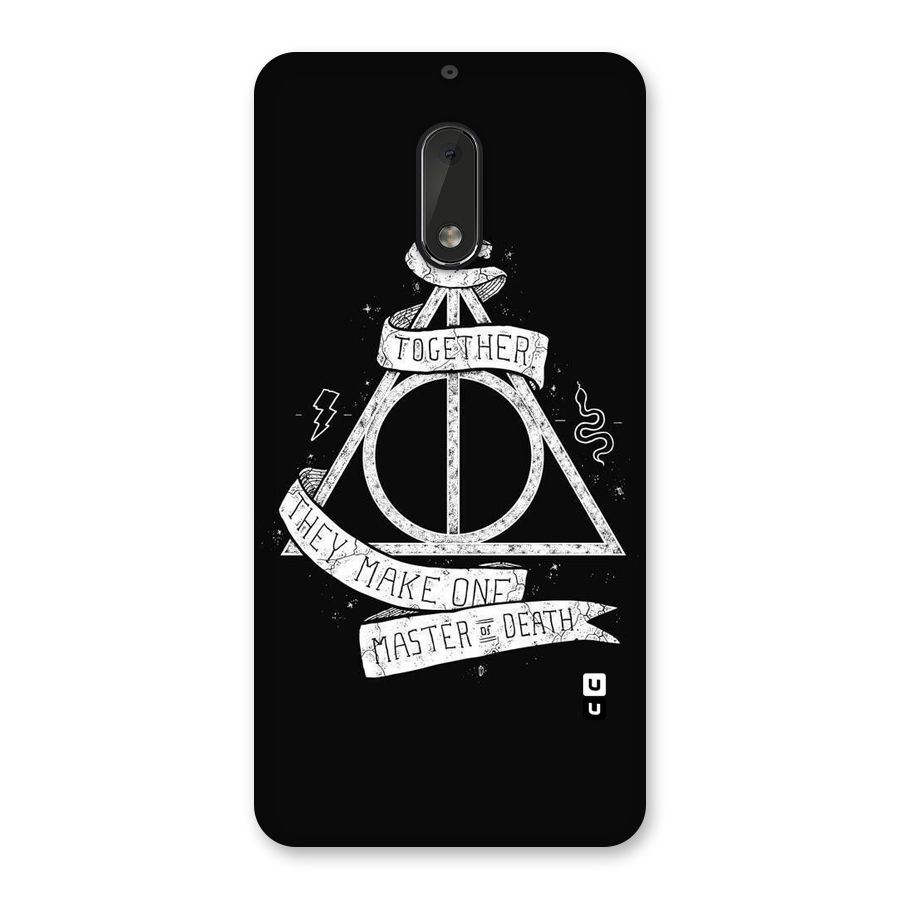 White Ribbon Back Case for Nokia 6