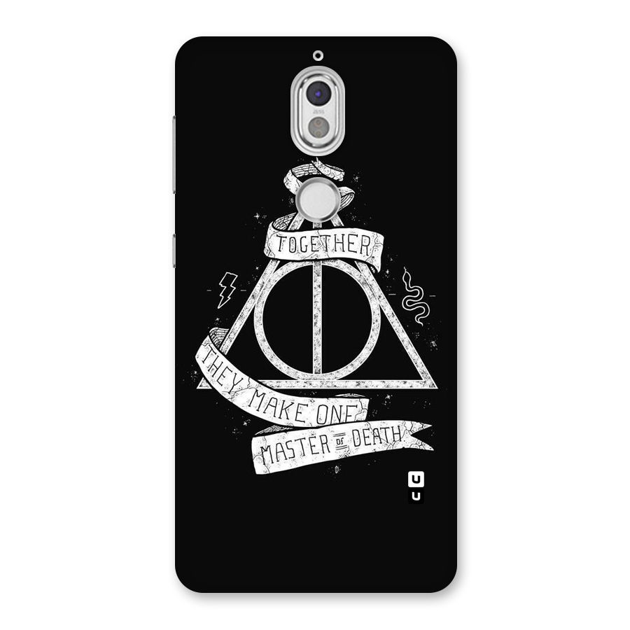 White Ribbon Back Case for Nokia 7