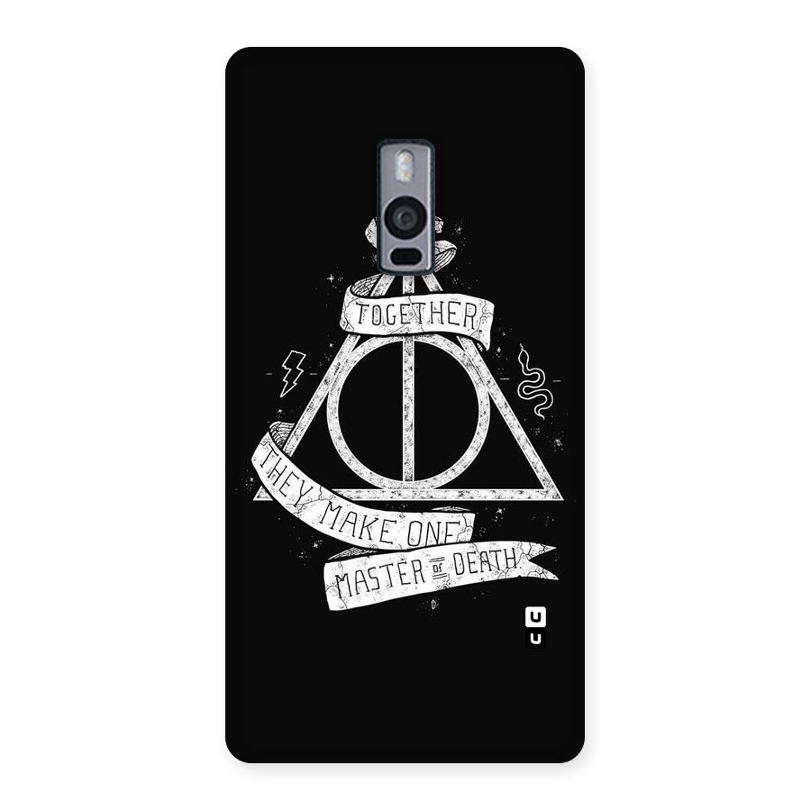 White Ribbon Back Case for OnePlus Two