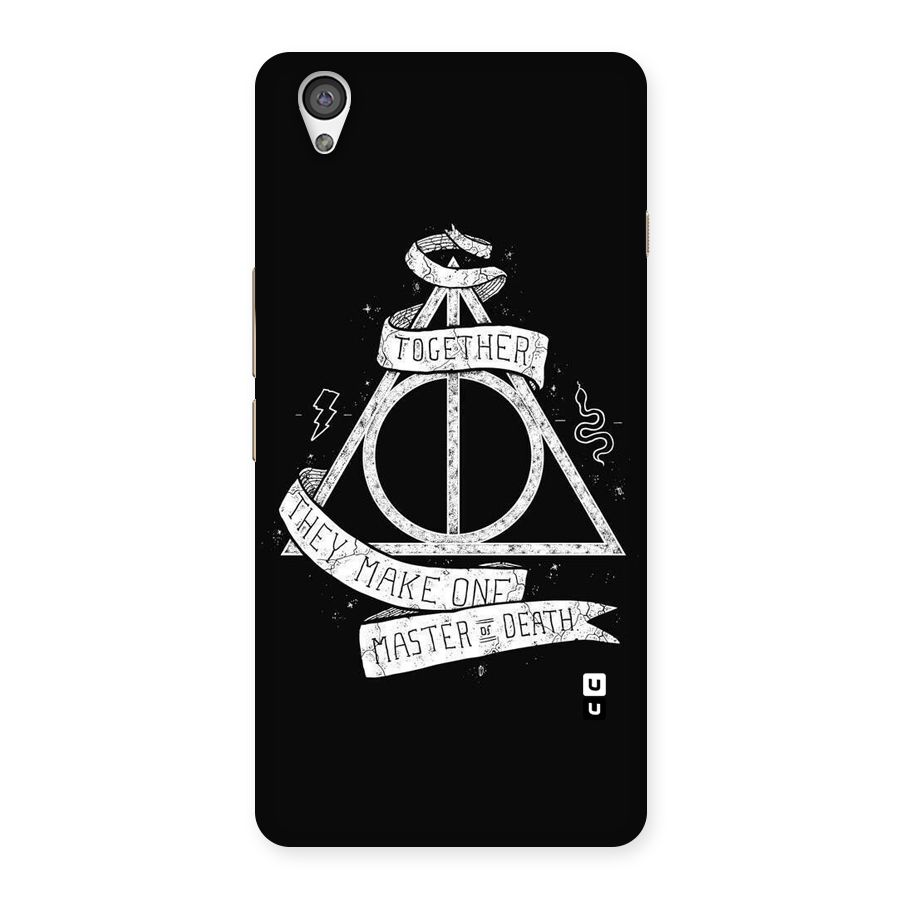 White Ribbon Back Case for OnePlus X