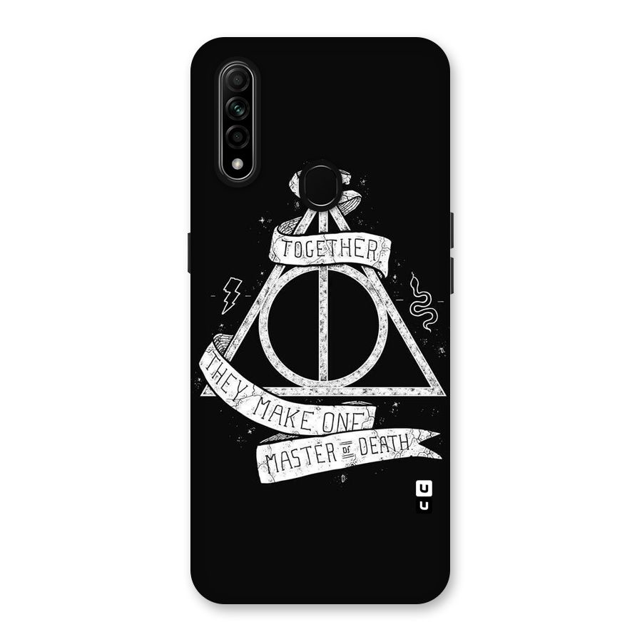 White Ribbon Back Case for Oppo A31