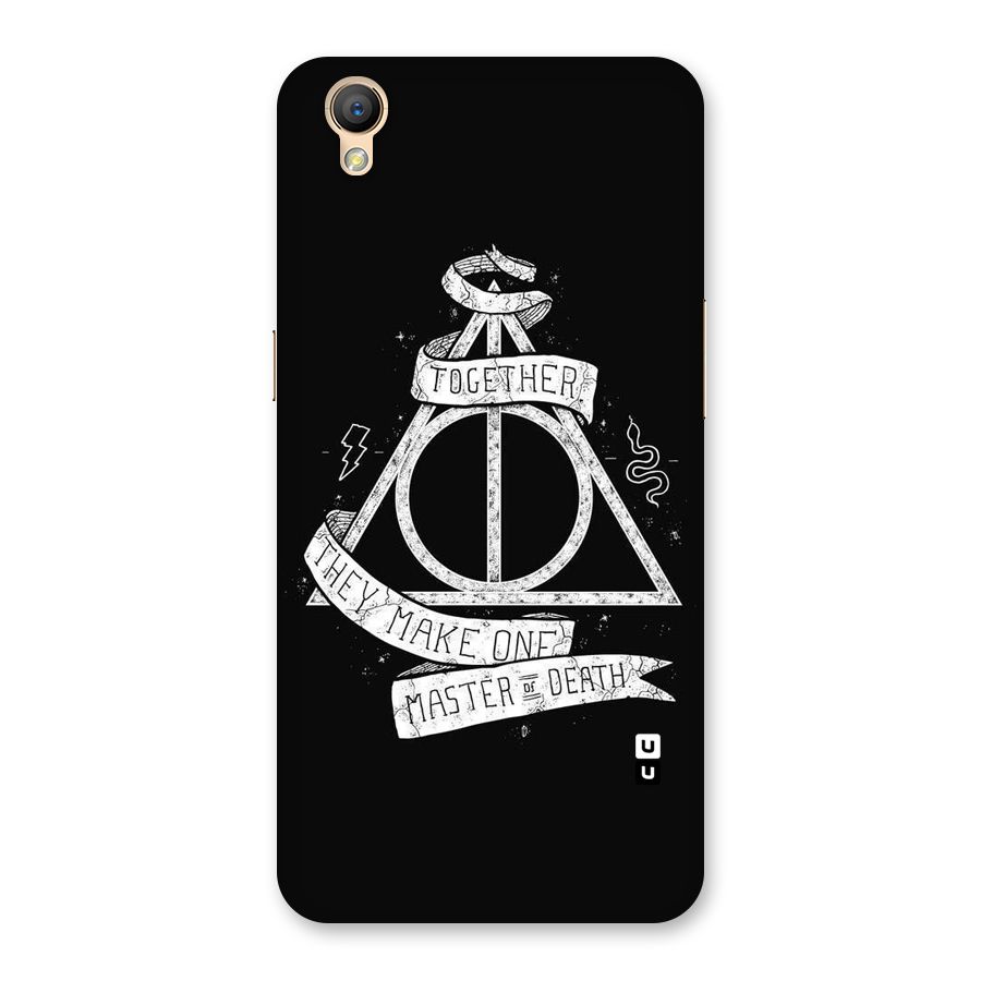 White Ribbon Back Case for Oppo A37