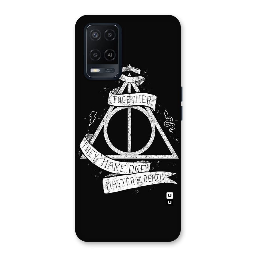 White Ribbon Back Case for Oppo A54