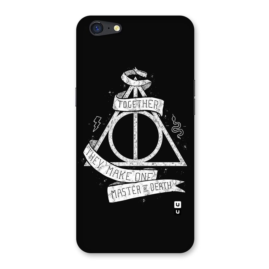 White Ribbon Back Case for Oppo A71