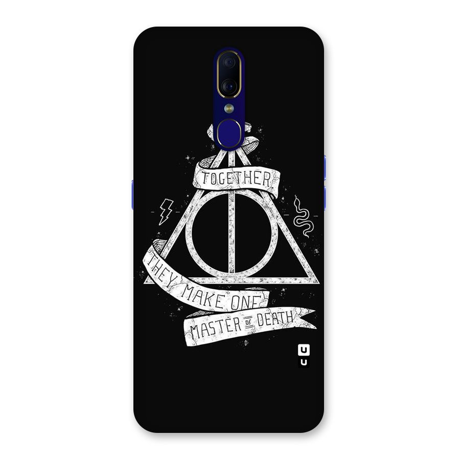 White Ribbon Back Case for Oppo A9
