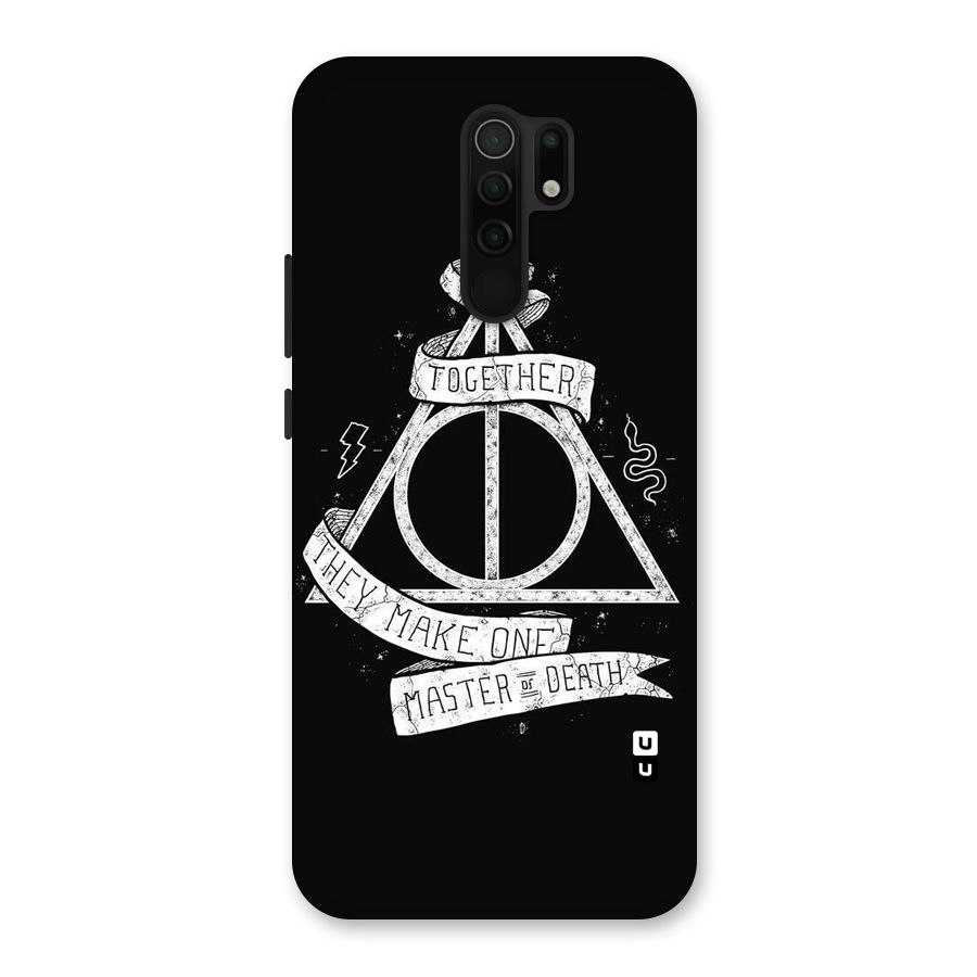 White Ribbon Back Case for Poco M2
