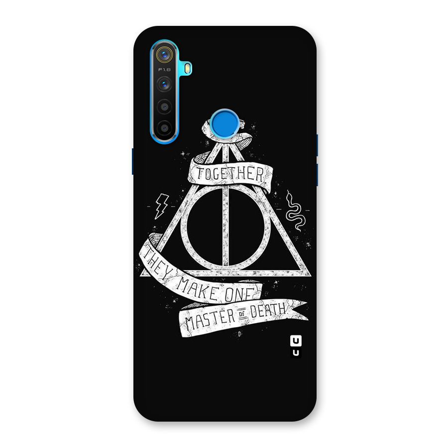 White Ribbon Back Case for Realme 5