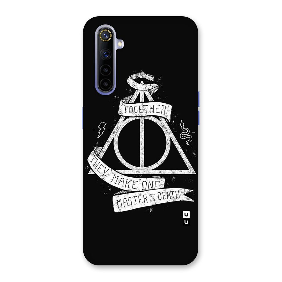 White Ribbon Back Case for Realme 6