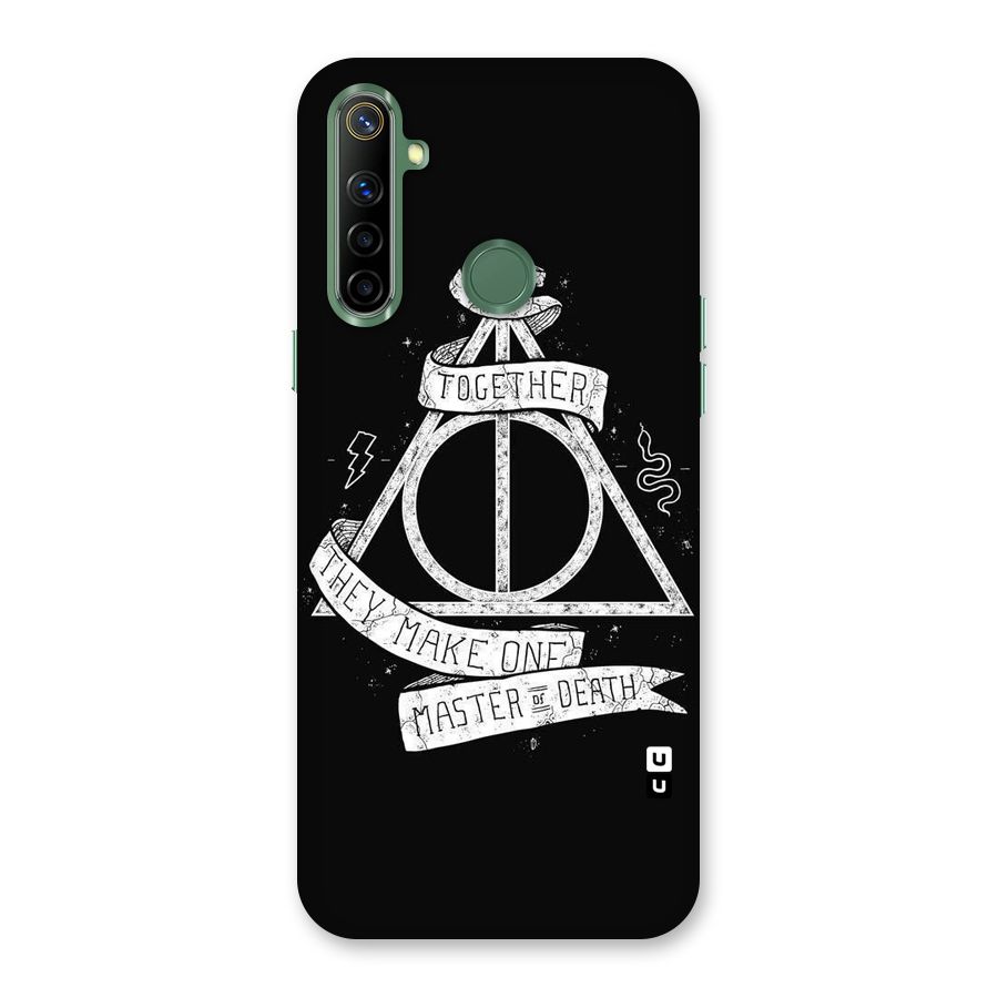 White Ribbon Back Case for Realme Narzo 10