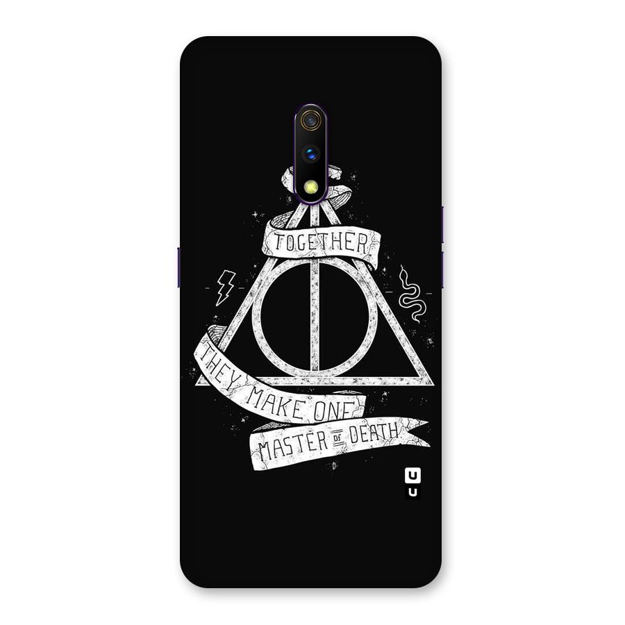 White Ribbon Back Case for Realme X