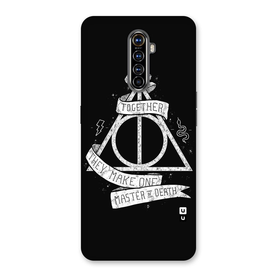 White Ribbon Back Case for Realme X2 Pro