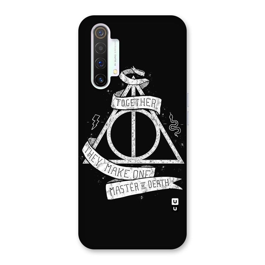 White Ribbon Back Case for Realme X3
