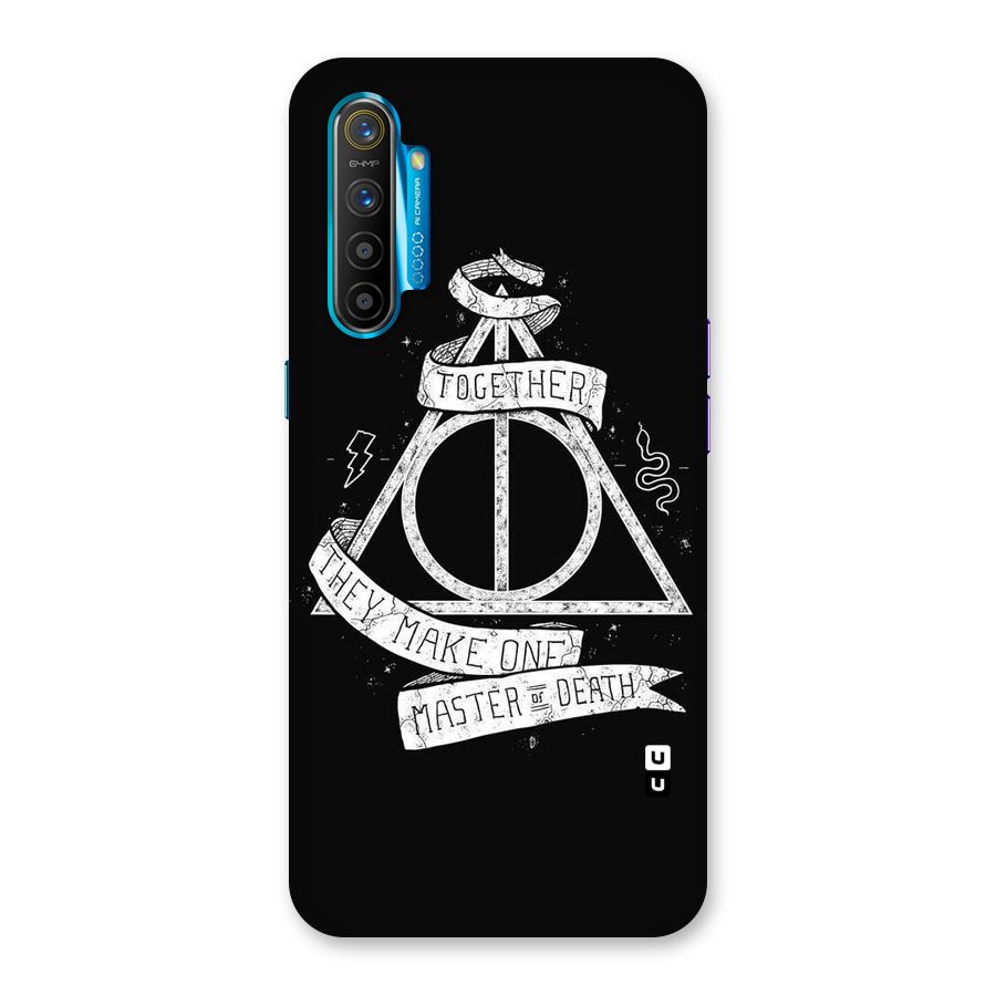 White Ribbon Back Case for Realme XT