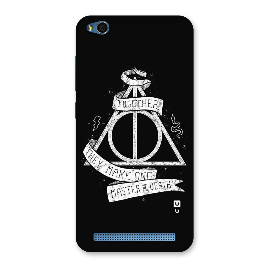 White Ribbon Back Case for Redmi 5A