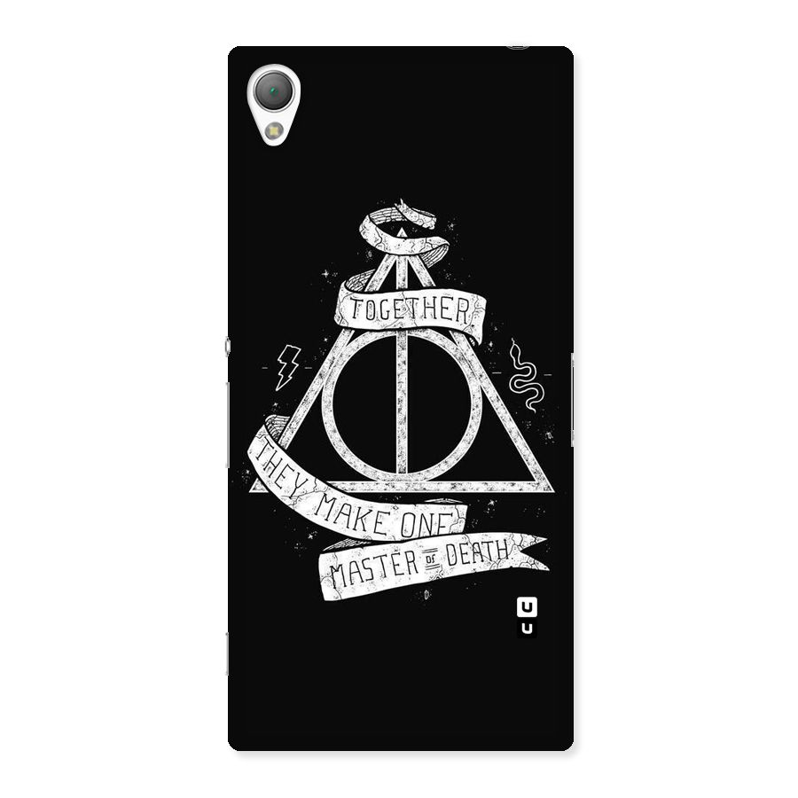 White Ribbon Back Case for Sony Xperia Z3
